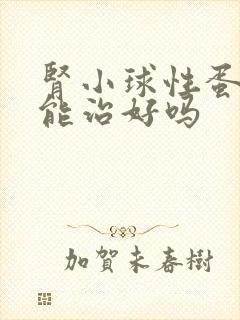 肾小球性蛋白尿能治好吗