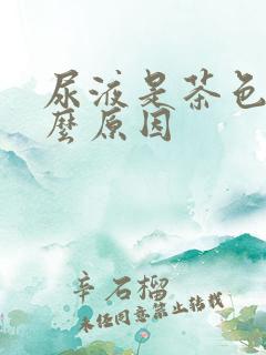 尿液是茶色是什么原因