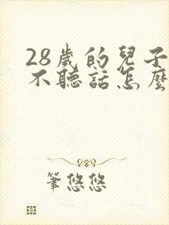 28岁的儿子还不听话怎么办