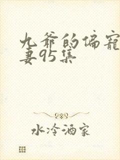 九爷的偏宠小甜妻95集