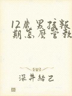 12岁男孩叛逆期怎么管教机构