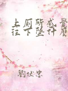 上厕所感觉子宫往下坠什么原因