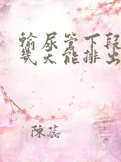 输尿管下段结石几天能排出