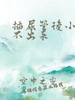 插尿管后小便尿不出来