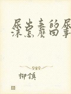 尿出来的尿有泡沫怎么回事