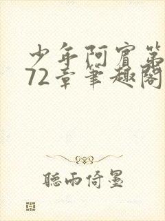 少年阿宾第二部72章笔趣阁在哪看