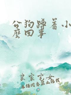 公狗蹲着小便怎么回事