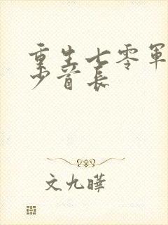 重生七零军嫂军少首长