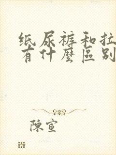 纸尿裤和拉拉裤有什么区别