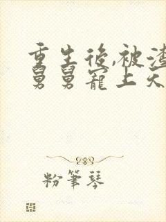 重生后,被渣男舅舅宠上天短剧