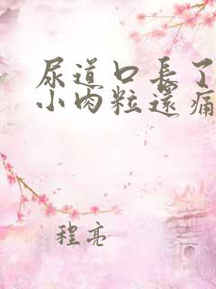 尿道口长了几个小肉粒还痛