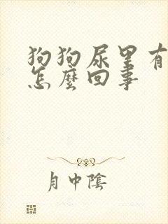 狗狗尿里有血块怎么回事