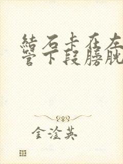 结石卡在左输尿管下段膀胱入口处