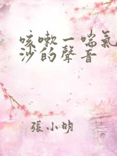 咳嗽一喘气有沙沙的声音