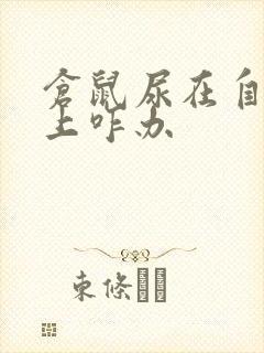 仓鼠尿在自己身上咋办