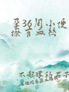 孕36周小便纸擦有血丝