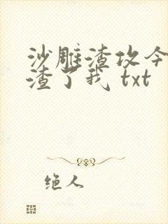 沙雕渣攻今天又渣了我 txt