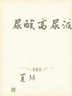 尿酸高尿液泡沫