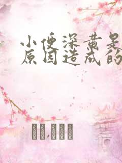 小便深黄是什么原因造成的