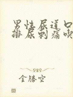 男性尿道口流脓排尿刺痛吃什么药