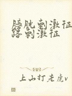 膀胱刺激征和尿路刺激征