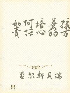 如何培养孩子的责任心的方法