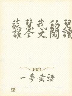 苏慧我的儿媳小说全文阅读