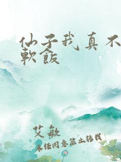 仙子我真不想吃软饭