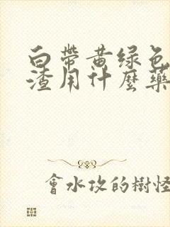 白带黄绿色豆腐渣用什么药