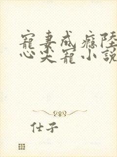 宠妻成瘾陆少的心尖宠小说免费