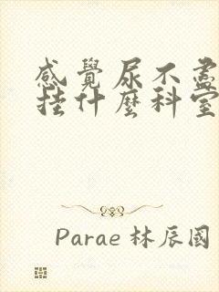 感觉尿不尽尿频挂什么科室