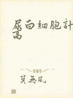 尿白细胞计数偏高