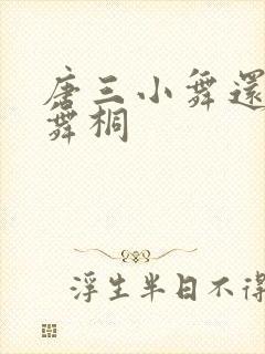 唐三小舞还有小舞桐