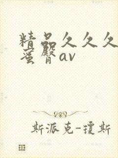 精品久久久久久蜜臀av