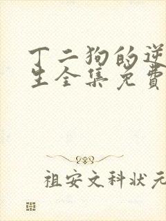 丁二狗的逆袭人生全集免费看