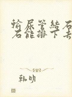 输尿管结石不碎石能排下去了吗