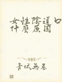 女性阴道口肿大什么原因