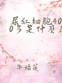 尿红细胞4000多是什么原因