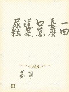 尿道口长一个肉粒是怎么回事