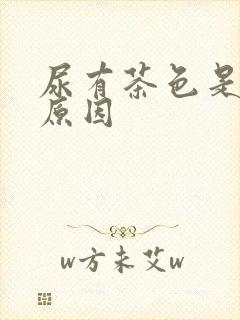 尿有茶色是什么原因