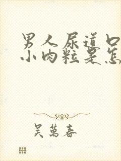 男人尿道口内长小肉粒是怎么回事