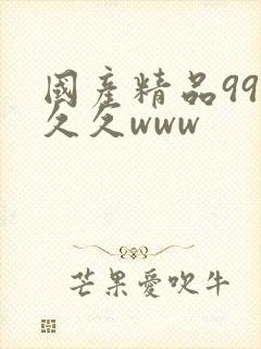 国产精品99久久久www