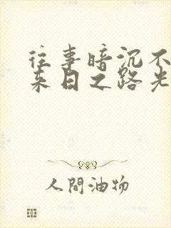 往事暗沉不可追来日之路光明灿烂出处