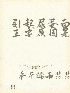 引起尿蛋白高的主要原因是什么