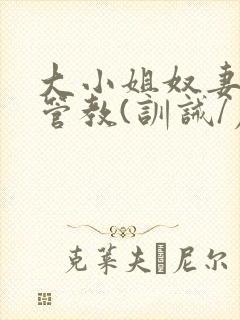 大小姐奴妻接受管教(训诫/虐身/凌辱/略重口