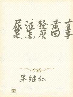 尿液发黄有味道是怎么回事女性