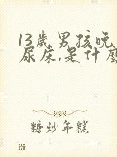 13岁男孩晚上尿床,是什么原因