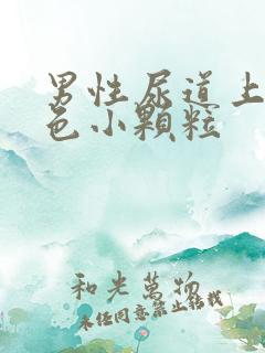 男性尿道上有白色小颗粒