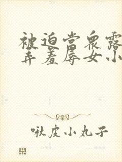 被迫当众露出玩弄羞辱女小说