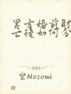 男方婚前财产死亡后如何分配